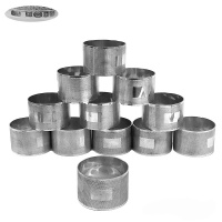 Set of 12 Sterling  Silver Napkin Rings 2004